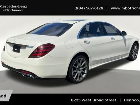 Certified 2020 Mercedes-Benz S 560 Sedan w/ AMG Line Exterior image 2