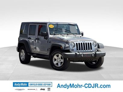 Used 2018 Jeep Wrangler Unlimited Sport S