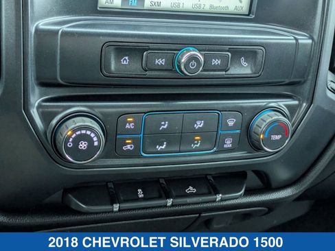 Used 2018 Chevrolet Silverado 1500 Custom w/ Custom Value Package AWD/4WD image 23