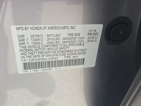 Certified 2018 Acura MDX SH-AWD w/ Technology Package image 20
