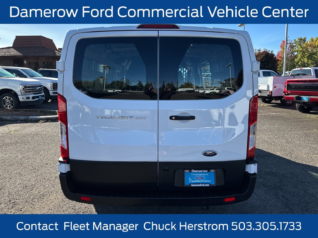 Certified 2025 Ford Transit 250 Low Roof w/ Exterior Upgrade Package RWD image 6