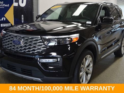 Certified 2024 Ford Explorer Platinum w/ Technology Package AWD/4WD image 1