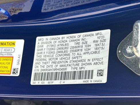 Certified 2024 Honda CR-V EX-L image 38