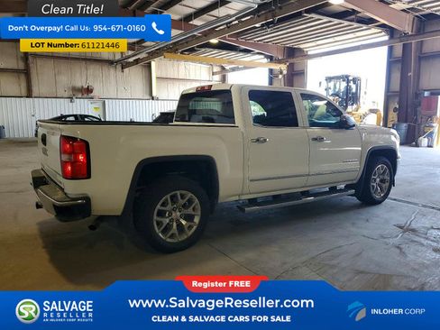 Used 2015 GMC Sierra 1500 SLT w/ SLT Crew Cab Value Package AWD/4WD image 4