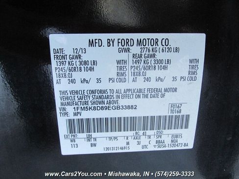 Used 2014 Ford Explorer XLT w/ Equipment Group 202A AWD/4WD image 33