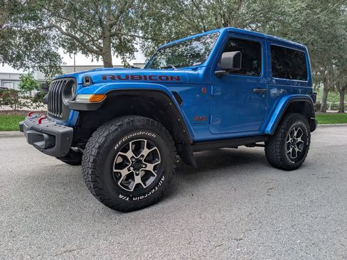 Used 2022 Jeep Wrangler Rubicon w/ Steel Bumper Group AWD/4WD image 3
