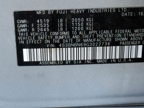 Used 2016 Subaru Legacy 2.5i Limited image 32