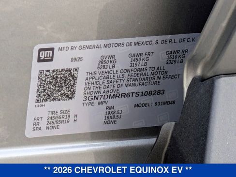 New 2026 Chevrolet Equinox EV LT w/ Comfort Package image 40