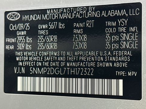 Used 2026 Hyundai Santa Fe SEL AWD/4WD image 12