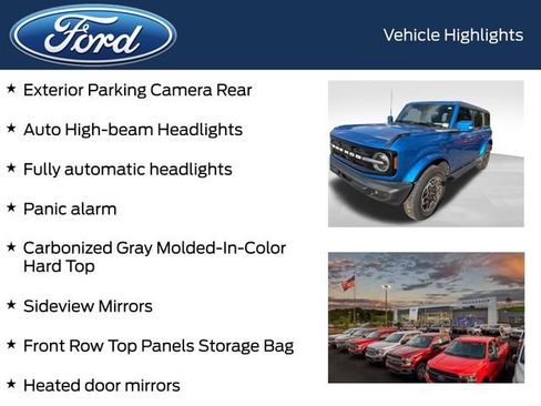 Used 2022 Ford Bronco Outer Banks AWD/4WD image 8
