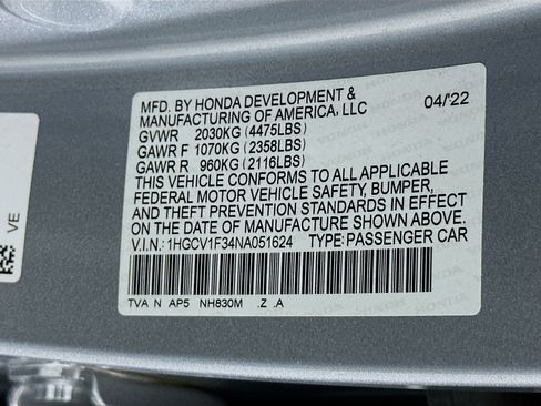 Used 2022 Honda Accord Sport image 12