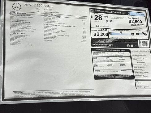 Certified 2026 Mercedes-Benz E 350 Sedan image 28