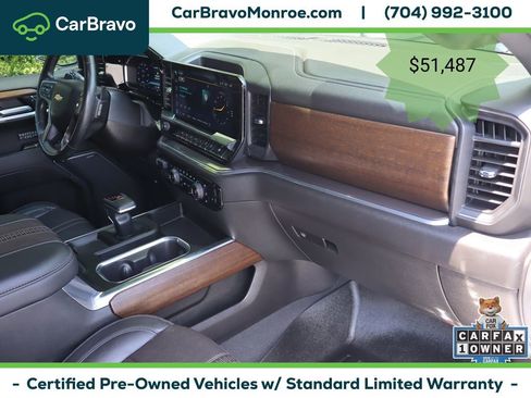 Certified 2023 Chevrolet Silverado 1500 High Country w/ Z71 Off-Road Package AWD/4WD image 47