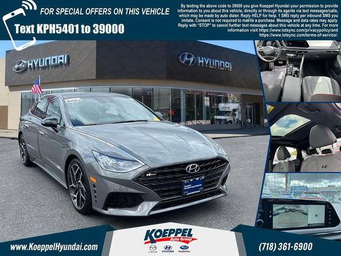 Certified 2023 Hyundai Sonata N Line FWD image 1