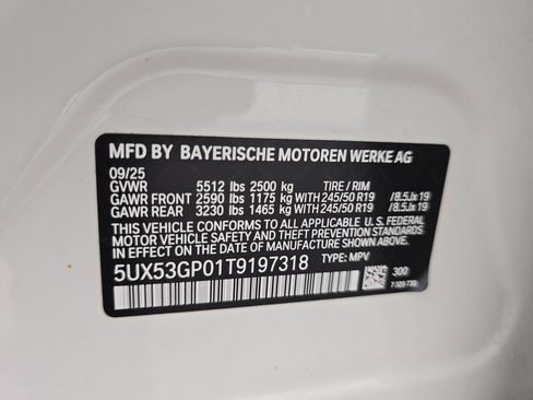 Used 2026 BMW X3 xDrive30i w/ Convenience Package AWD/4WD image 33