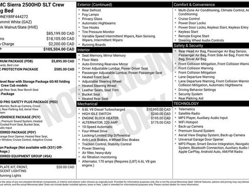Used 2024 GMC Sierra 2500 SLT w/ SLT Premium Package AWD/4WD image 7