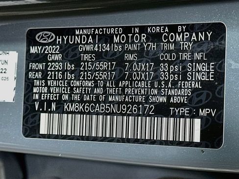 Used 2022 Hyundai Kona SEL AWD/4WD image 25