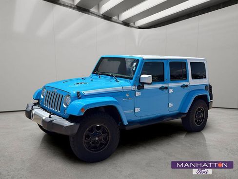 Used 2017 Jeep Wrangler Unlimited Sahara w/ Quick Order Package 24E Chief AWD/4WD image 1
