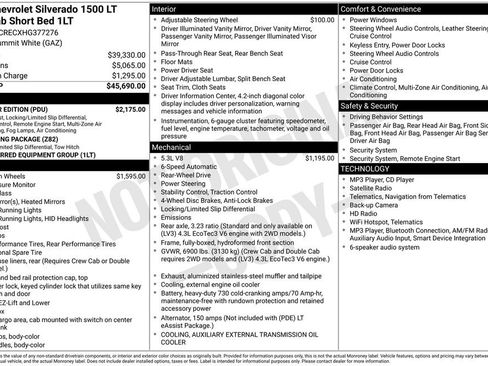 Certified 2017 Chevrolet Silverado 1500 LT w/ All Star Edition RWD image 40