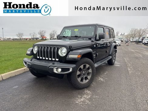 Used 2018 Jeep Wrangler Unlimited Sahara w/ Dual Top Group image 1