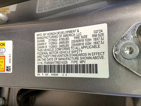 Certified 2024 Honda CR-V EX-L image 34