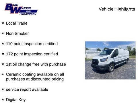Used 2021 Ford Transit 250 Low Roof w/ Load Area Protection Package RWD image 10