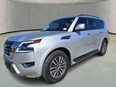 Used 2023 Nissan Armada SL w/ Captain's Chairs Package RWD image 1