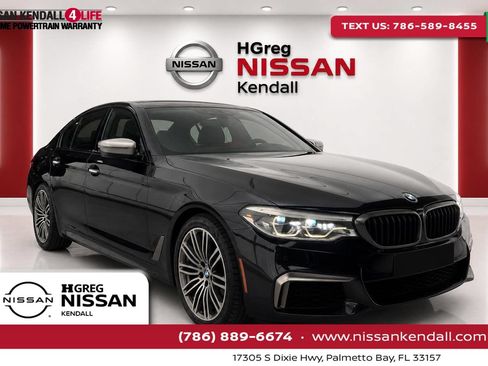 Used 2018 BMW M550i xDrive AWD/4WD image 1