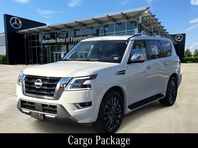 Used 2023 Nissan Armada Platinum w/ Captain's Chairs Package
