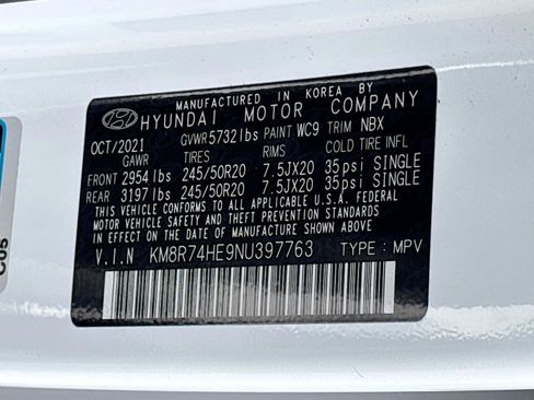 Used 2022 Hyundai Palisade Calligraphy FWD image 35