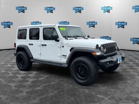 Certified 2021 Jeep Wrangler Unlimited Sport w/ Sun And Sound Package AWD/4WD image 8