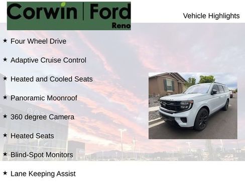 Used 2025 Ford Expedition Max Platinum w/ Stealth Appearance Package AWD/4WD image 6