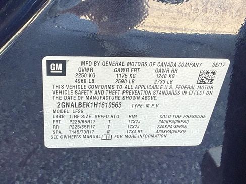 Used 2017 Chevrolet Equinox LS FWD image 22