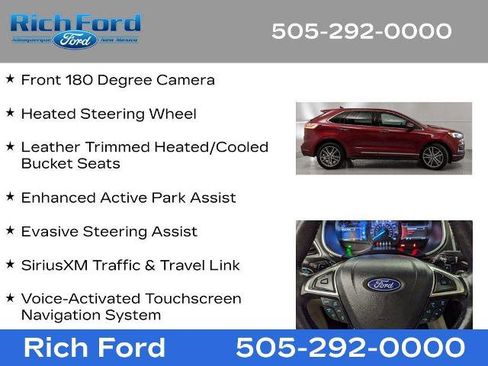 Certified 2019 Ford Edge Titanium w/ Equipment Group 301A AWD/4WD image 38
