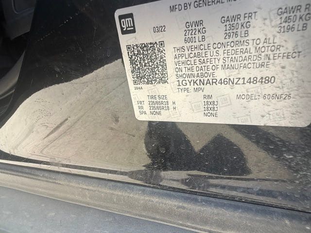 Used 2022 Cadillac XT5 Luxury FWD image 8