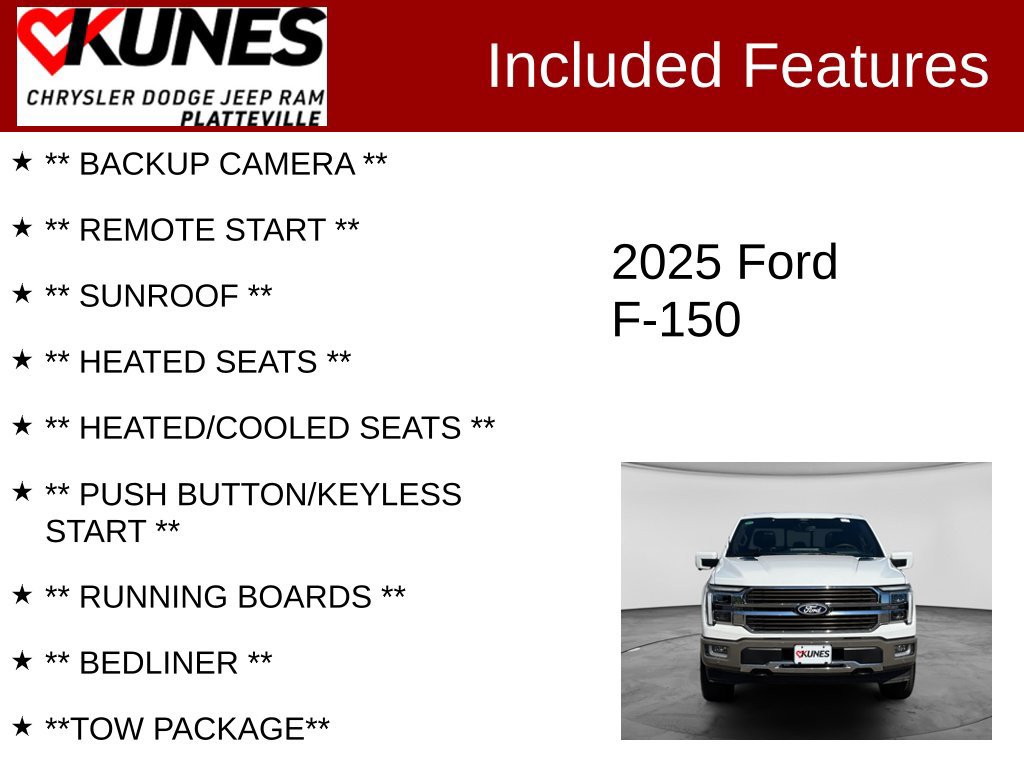 Used 2025 Ford F150 King Ranch AWD/4WD image 2