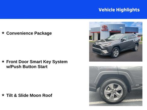 Used 2022 Toyota RAV4 XLE w/ Convenience Package AWD/4WD image 4