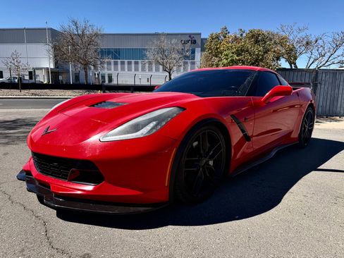 Used 2019 Chevrolet Corvette Stingray Coupe w/ Carbon Flash Badge Package image 1