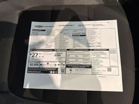 Used 2024 Chevrolet TrailBlazer LT w/ Convenience Package image 48