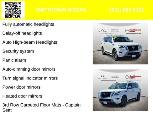 Used 2024 Nissan Armada Platinum w/ Captain's Chairs Package AWD/4WD image 8