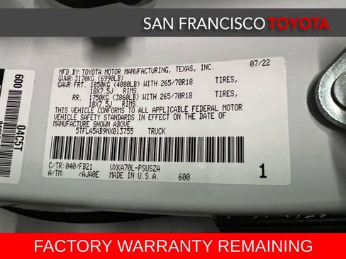 Used 2022 Toyota Tundra SR5 image 37