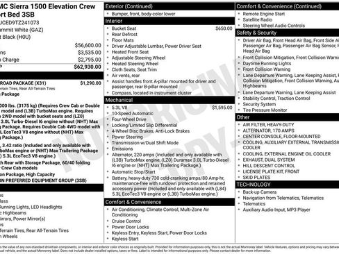 New 2026 GMC Sierra 1500 Elevation w/ X31 Off-Road Package image 5