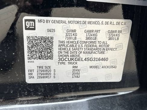 New 2025 Chevrolet Silverado 1500 LTZ AWD/4WD image 19