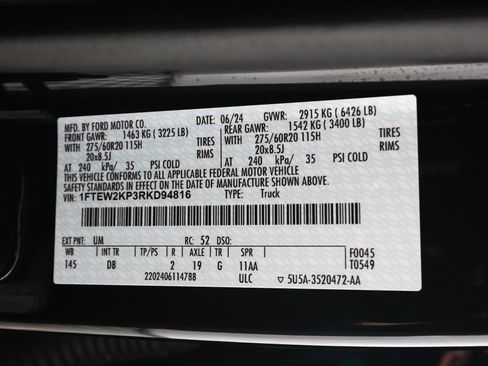 Used 2024 Ford F150 STX w/ STX Black Appearance Package RWD image 30