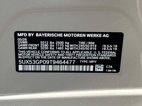 New 2026 BMW X3 xDrive30i w/ Premium Package AWD/4WD image 30