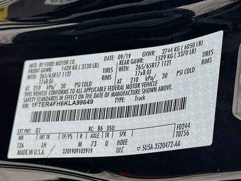 Used 2019 Ford Ranger XLT w/ Equipment Group 302A Luxury image 30