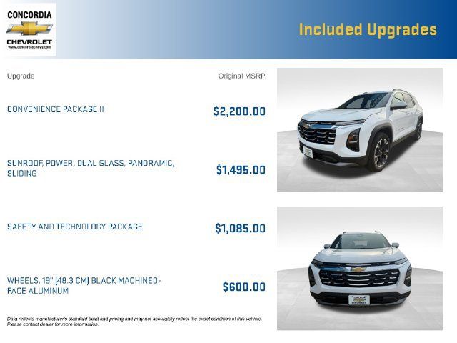 Used 2025 Chevrolet Equinox LT w/ Convenience Package II AWD/4WD image 9