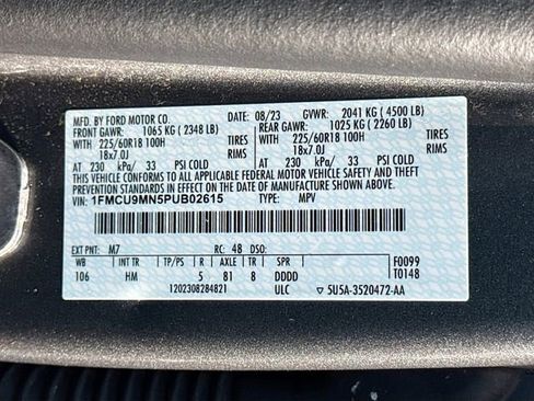 Used 2023 Ford Escape ST-Line w/ Tech Pack #1 image 33