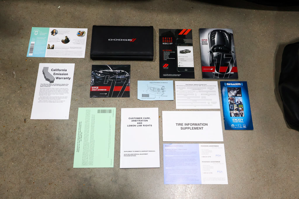 Used 2017 Dodge Viper ACR w/ Extreme Aero Package RWD image 56