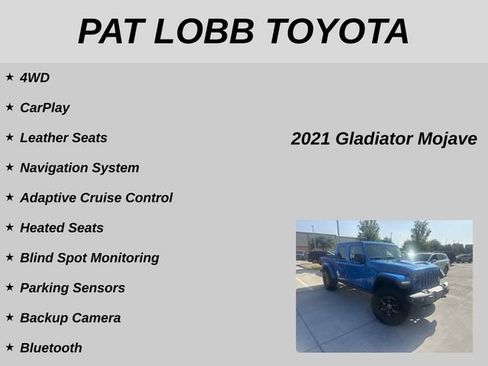 Used 2021 Jeep Gladiator Mojave AWD/4WD image 11